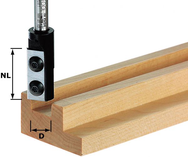 Фреза Festool пазовая со сменными ножами HW S8 D12/ 30WP Z1 , 491080
