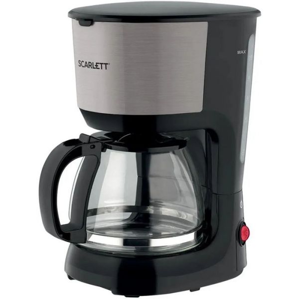 Кофеварка Scarlett SC-CM33011 капельная черный/стальной