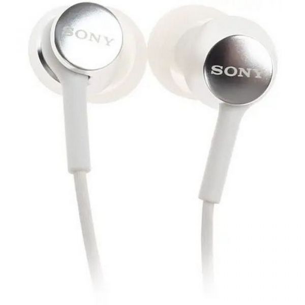 Проводная гарнитура Sony MDR-EX155AP белый