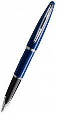 Ручка перьевая WATERMAN Carene (S0839460) Vivid Blue Lacquer ST (F) чернила: синий перо золото 18K
