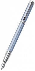 Ручка перьевая WATERMAN Perspective (S0831080) Azure CT (F) чернила: синий латунь перо нержавеющая сталь никеле-палладиевое покрытие