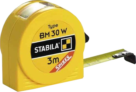 Рулетка Stabila BM 30 W SP, 3м х 16мм с окошком (16456)